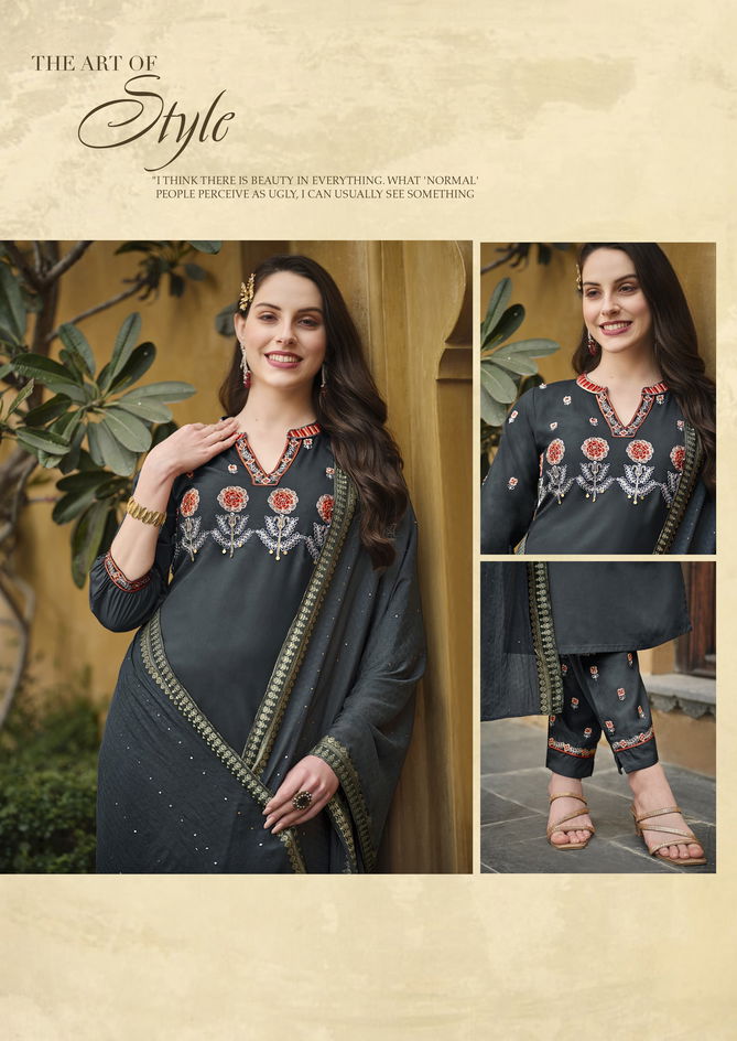 Antara By Karissa Straight Cut Rayon Designer Kurti With Bottom Dupatta Wholesale Price In Surat